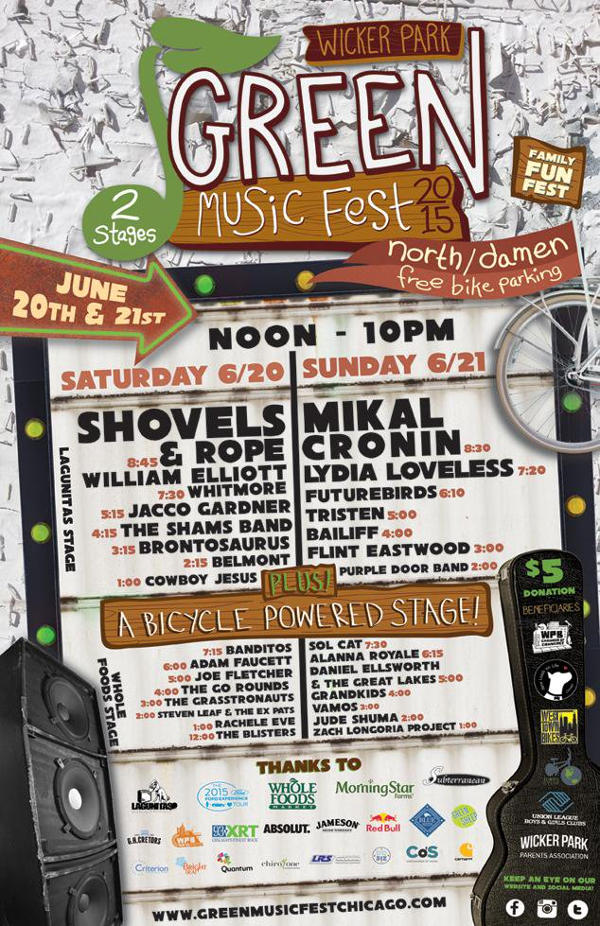 Music slots at Green Music Festival 2015 Event